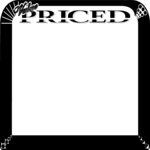 Value Priced Frame Clip Art