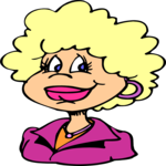 Blonde Woman 2 Clip Art