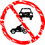 No Entry 2 Clip Art