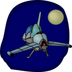 Space Ship 53 Clip Art