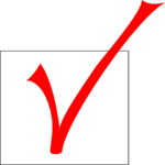 Checkmark 3 Clip Art