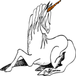 Unicorn 19 Clip Art