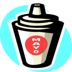 Mayonnaise 1 Clip Art