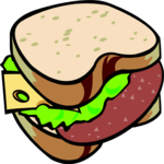 Sandwich 06 Clip Art