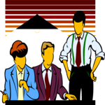 Businesspeople 3 Clip Art