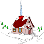 Winter Scene 10 Clip Art