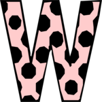 Polka Dots W Clip Art