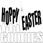 Hoppy Easter Goodies Clip Art