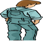 Boy Standing 4 Clip Art