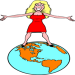 On Top of the World 3 Clip Art