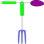 Utensil T Clip Art