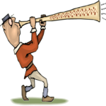 Horn Player 5 Clip Art