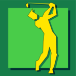 Golfer 043 Clip Art