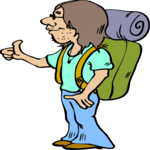 Hitchhiker Clip Art