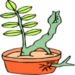 Mutant Plant 22 Clip Art