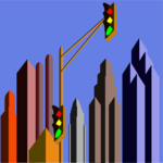 City Skyline 10 Clip Art