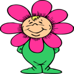 Costume - Flower 1 Clip Art