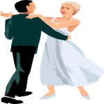 Dancers 70 Clip Art