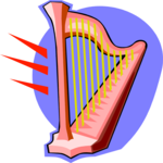 Harp 12 Clip Art