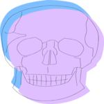 Skull 13 Clip Art