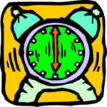 06 o'Clock - Alarm Clip Art
