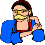 Indian Girl Clip Art