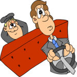 Driving Chauffer Clip Art