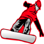 Snowboarder 10 Clip Art