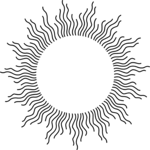 Sun 004 Clip Art