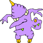 Mutant Creature 175 Clip Art