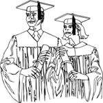 Graduates 10 Clip Art