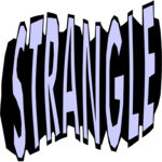 Strangle - Title Clip Art