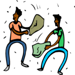 Pillow Fight Clip Art