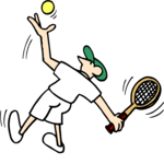 Tennis 011 Clip Art