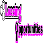 Leasing Opportunities Clip Art