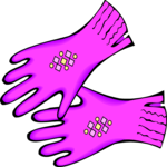 Gloves 09 Clip Art