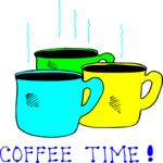 Coffee Time Clip Art