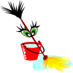 Mop & Bucket 4 Clip Art