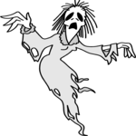 Ghost Woman Clip Art