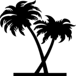Palm Trees 03 Clip Art