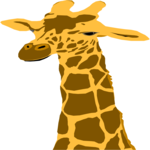 Giraffe 02 Clip Art