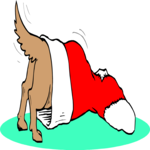 Puppy in Stocking 2 Clip Art