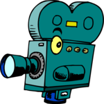 Movie Camera 06 Clip Art