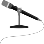 Microphone 09 Clip Art