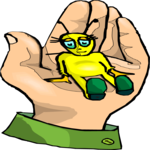 Space Alien - Tiny Clip Art