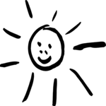 Sun 013 Clip Art