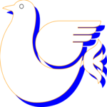 Dove 01 Clip Art