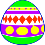 Easter Egg 09 Clip Art