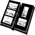 Photo Album 1 Clip Art