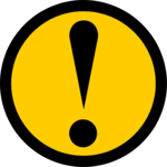 General Caution 1 Clip Art